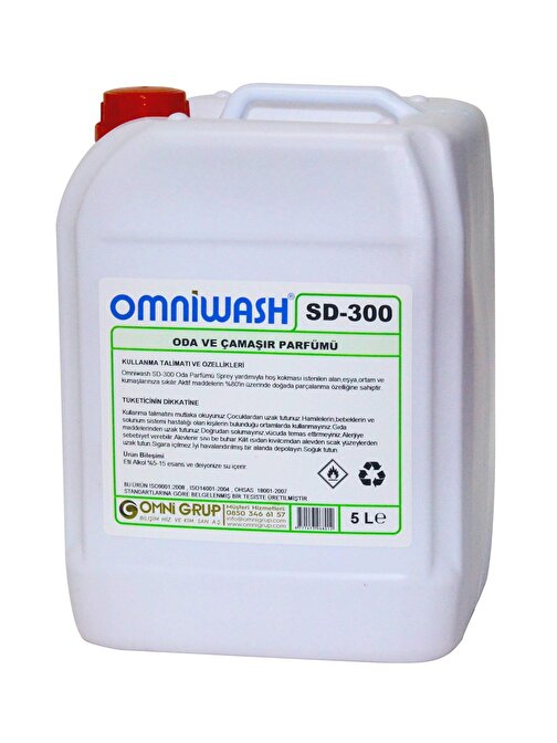 Omniwash SD-300 Ihlamur Oda ve Çamaşır Parfümü 5 lt