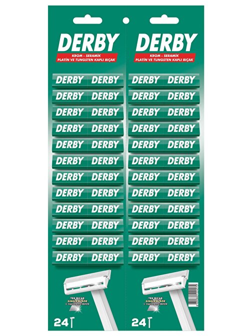 Derby Tek Bıçak Kartela 48'li