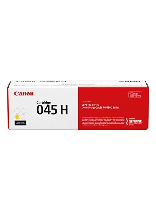 Canon Crg-045 Y Mf635-631 Lbp613 Yellow Sarı Toner 1.300 Sayfa