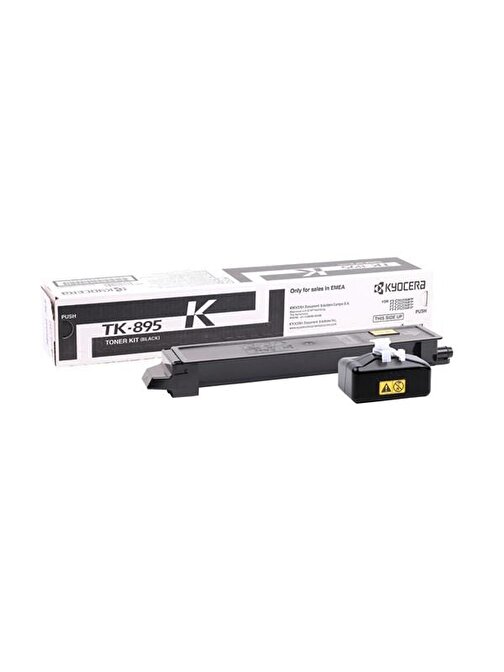 Kyocera Mita Fs-C8020-8025 TK-895K Uyumlu Doldurmalı Orjinal Siyah Toner