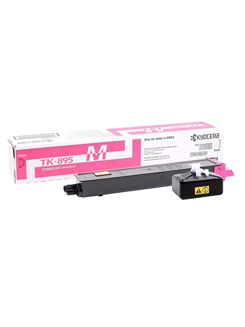 Kyocera Mita Fs-C8020-8025 TK-895M Uyumlu Doldurmalı Orjinal Kırmızı Toner