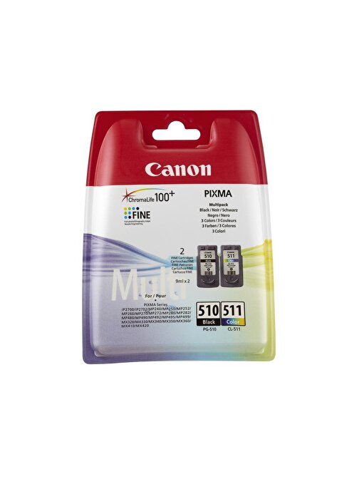 Canon Pg-510Bk+Cl-511200 SayfaLi Paket