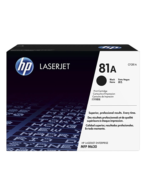 HP 81A-Cf281A Orijinal Toner