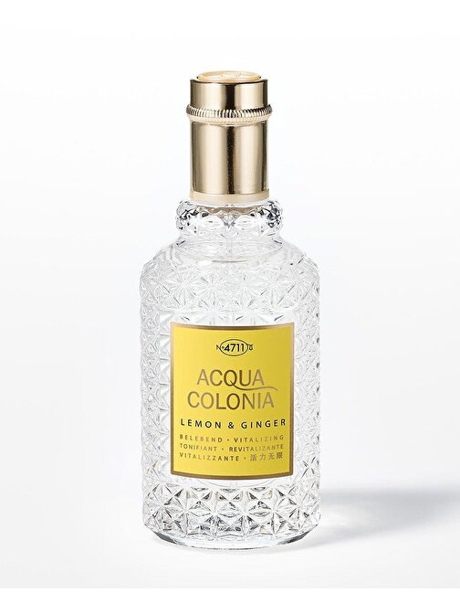 4711 Acqua Colonia Lemon & Ginger Edc Unisex Parfüm 50 ml