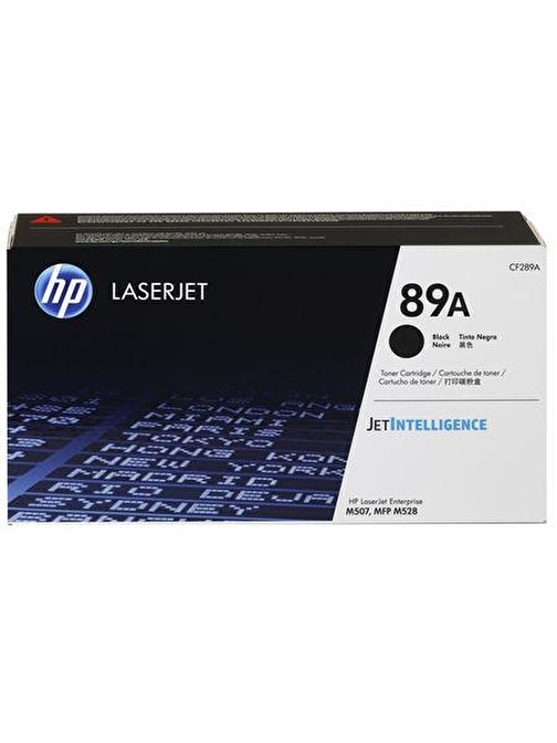 HP 89A CF289A Uyumlu Doldurmalı Orjinal Siyah Toner 5.000 Sayfa