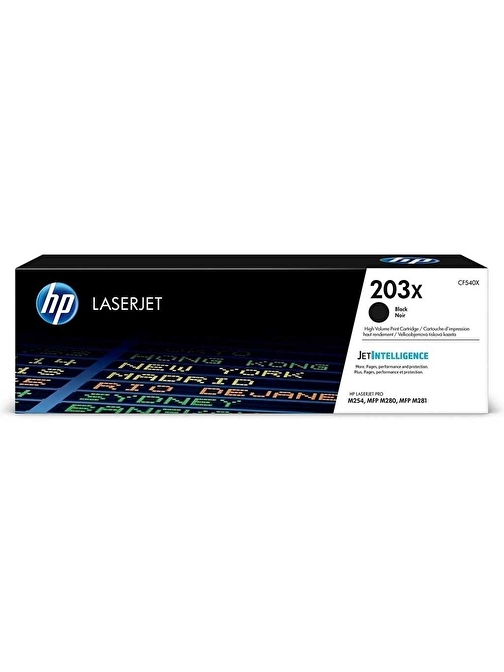 HP 203X CF540X Uyumlu Yüksek Kapasiteli Doldurmalı Orjinal Siyah 3200 Sayfa Toner