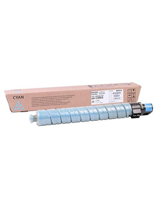 Ricoh Mp C3003-3004-3503 Uyumlu Doldurmalı Orjinal Cyan Toner