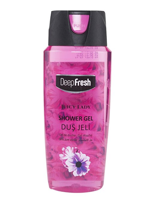 Deep Fresh Pratik Kapaklı Kadın Duş Jeli Juicy Lady 500 ml