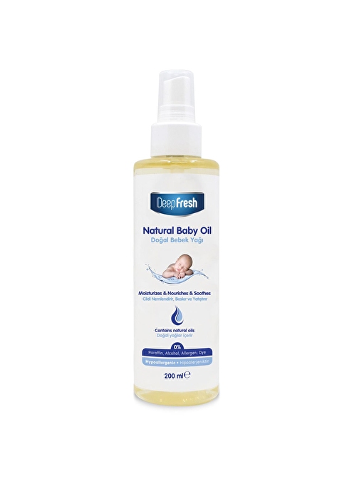 Deep Fresh Doğal Bebek Yağı 200 ml