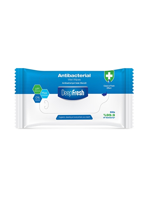 Deep Fresh Antibakteriyel Islak Cep Mendili 15 Yaprak