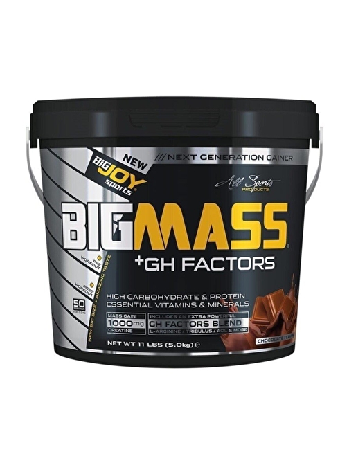 Bigjoy Bigmass Go Gh Factors 5000 Gr 50 Servis Mass Gainer Çikolata