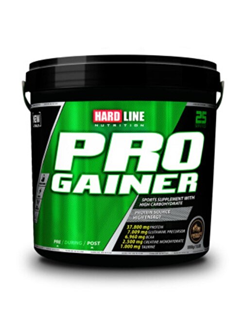 Hardline Progainer Karbonhidrat Tozu Gainer 5000 Gr Çikolata Aromalı