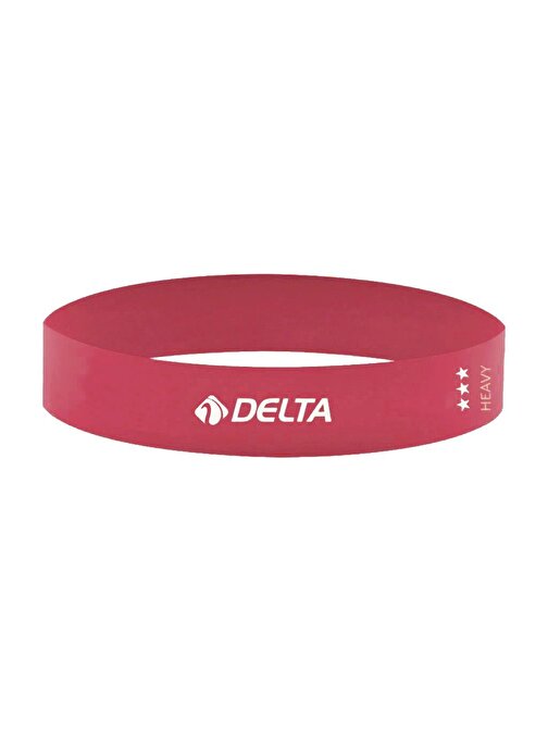 Delta Latex Tam Sert Aerobik Pilates Direnç Egzersiz Bandı Squat Çalışma Lastiği Kiremit