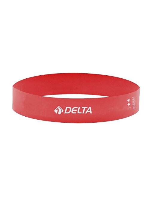 Delta Latex Orta Sert Aerobik Pilates Direnç Egzersiz Bandı Squat Çalışma Lastiği Kiremit