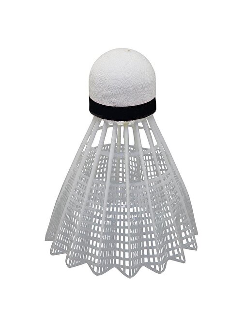 Delta Orta Hız Sevenler İçin Pratik Kutusunda 6 Adet Mantar Kafa Deluxe Badminton Topu