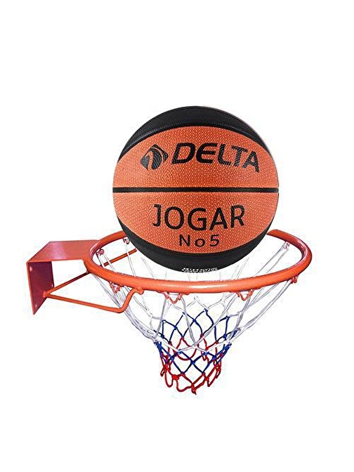 Delta Basketbol Çemberi No5 Jogar Basketbol Topu Basketbol Filesi Üçlü Set