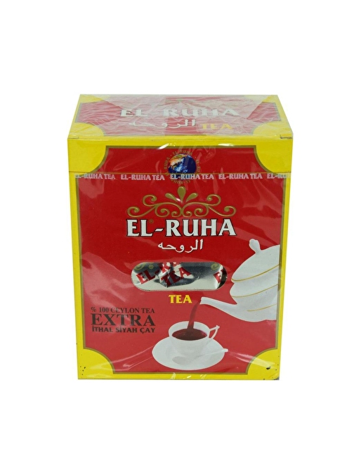 El-Ruha %100 Ceylon Tea Extra İthal Siyah Seylan Çayı 400GR