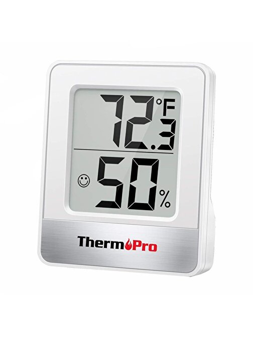 ThermoPro TP49W Mini İç Mekan Dijital Isı ve Nem Ölçer Termometre