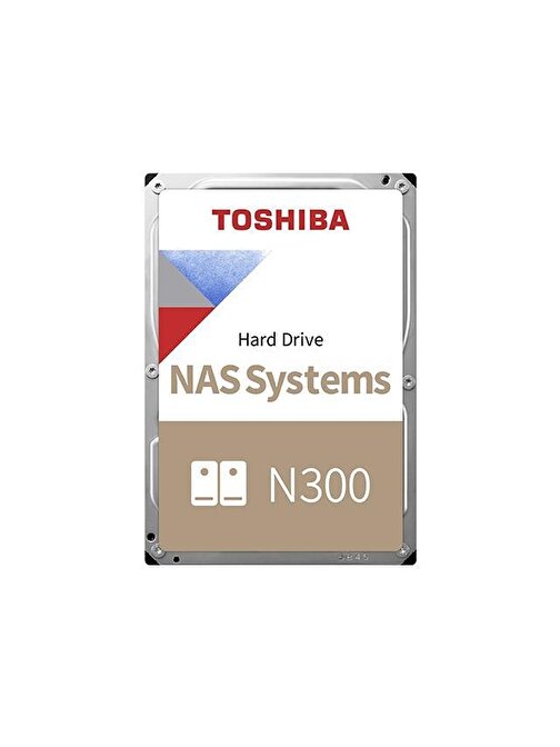 Toshiba HDWG11AUZSVA N300 3.5" 10TB 7200rpm 256mb Sata 7/24 NAS Harddisk