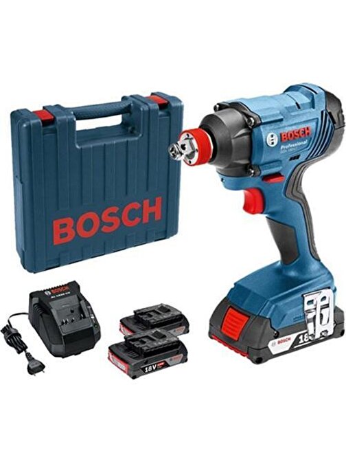 Bosch Gdx 180- Li 2X3.0 Ah Akülü Darbeli Somun Sık