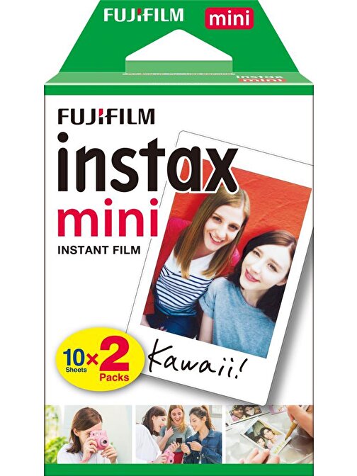 Instax 20'li Film Tüm Mini Makineler ile Uyumlu