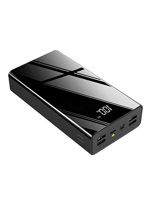 Concord SR-P7 50000 mAh Led Göstergeli Işıklı 4 Portlu USB Kablolu Powerbank
