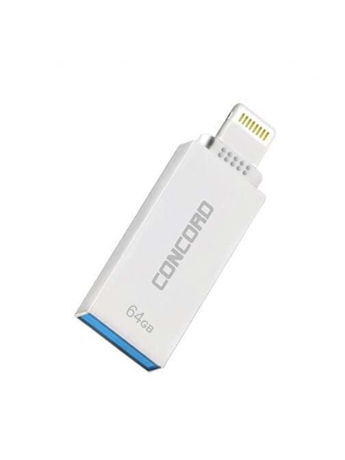 Concord 64 GB C-OTGL64 3.0 Metal İphone Lightning OTG Flash Bellek
