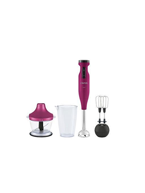 Altus Alsm 736 1500 W Çoklu Blender Seti Pembe