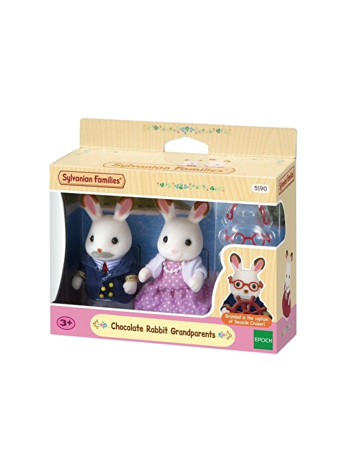 Adore Oyuncak 5190 Sylvanian Families, Çikolata Kulaklı Tavşan Anneanne ve Dede, +3 yaş