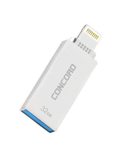 Concord 32 GB 3.0 Metal Lightning OTG Flash Bellek C-OTGL32