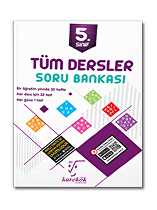 Karekök Yayınları 5. Sınıf Tüm Dersler Soru Bankası