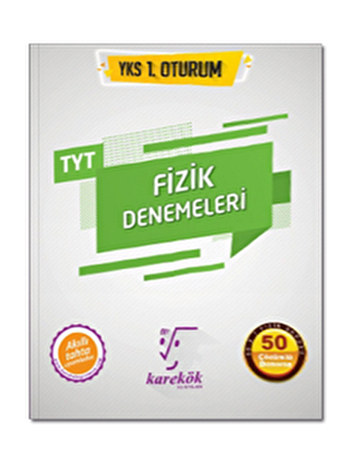 Karekök Yayınları 12. Sınıf TYT Fizik 50 Çözümlü Deneme