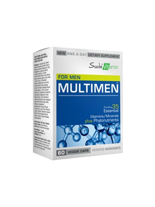 Bigjoy Vitamins Bigjoy Vitamins Multimen Mens Multivitamin 60 Bitkisel Kapsül