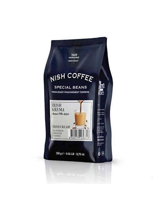 Nish Irish Krema Aromalı Filtre Kahve 250 gr