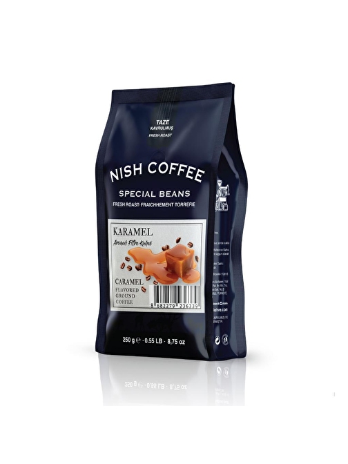 Nish Karamel Aromalı Filtre Kahve 250 gr