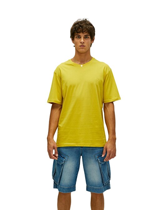 Bad Bear 22.01.07.052 - Liber T-Shirt Sarı S