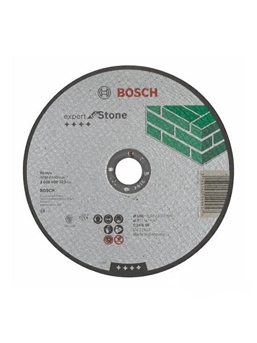 Bosch Exstone Kesme Taşı 180X3,0Mm Düz
