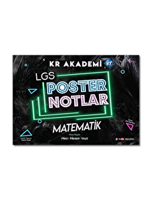 KR Akademi Yayınları 8. Sınıf LGS Matematik Soru Bankası