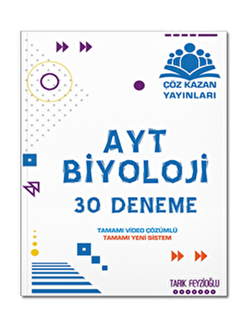 Çöz Kazan Yayınları AYT Biyoloji 30 Deneme