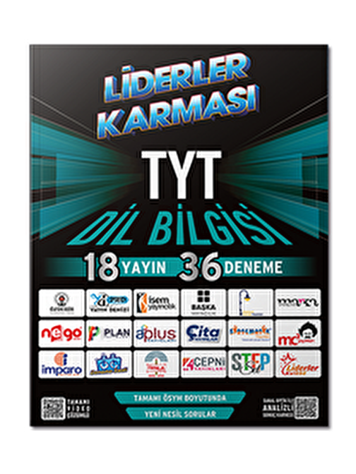 Liderler Karması 2022 TYT Dil Bilgisi Denemeleri 18 Yayın 36 Deneme