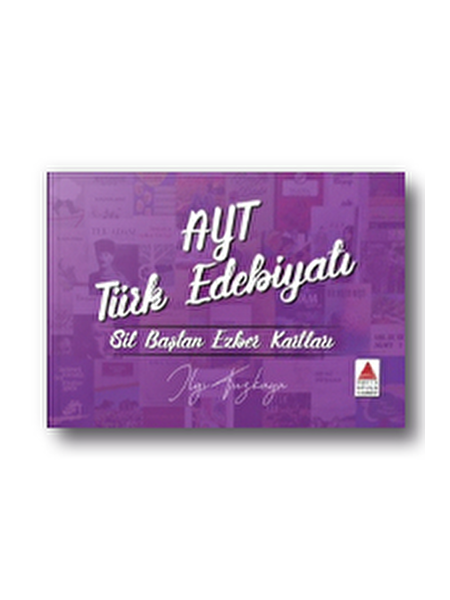 Delta Kültür Yayınevi 12. Sınıf AYT Türk Dili ve Edebiyatı Sil Baştan Ezber Kartları