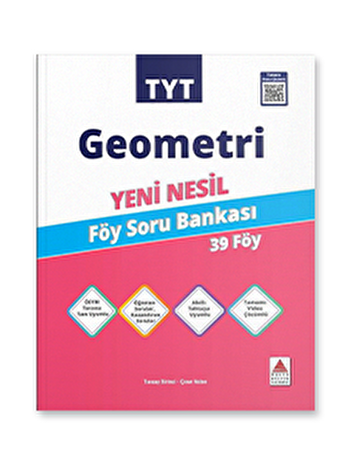 Delta Kültür Yayınevi 12. Sınıf TYT Geometri Föy Soru Bankası