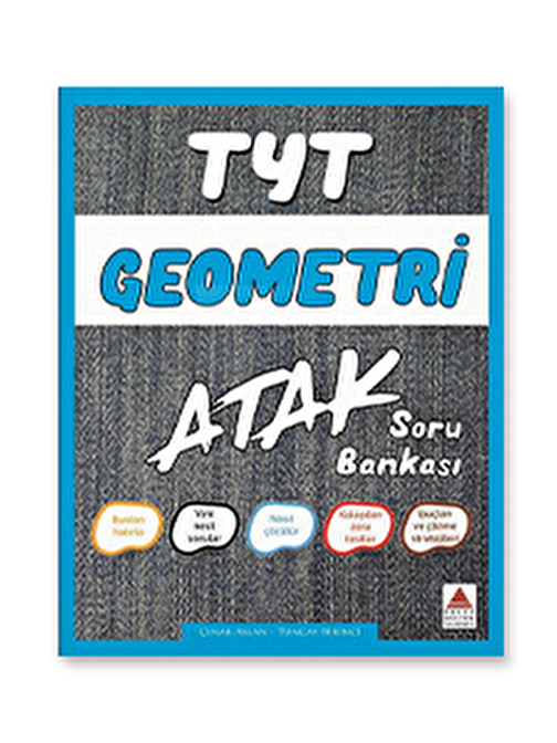 Delta Kültür Yayınevi 12. Sınıf TYT Geometri Atak Soru Bankası