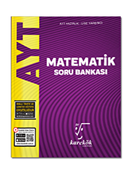 Karekök Yayınları 12. Sınıf AYT Matematik Güncel Soru Bankası