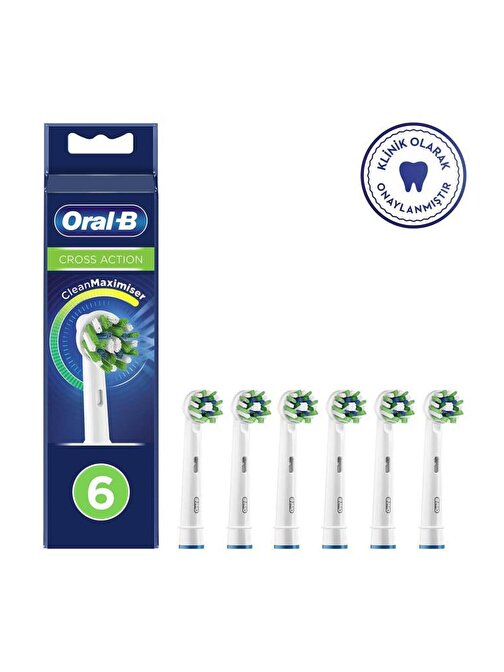 Oral-B  Yedek Başlık Yetişkin Orta Komple Ağız Temizliği Elektrikli Diş Fırçası