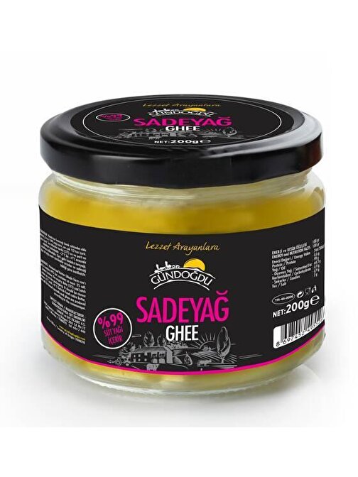 Gündoğdu Sade Yağ 200gr