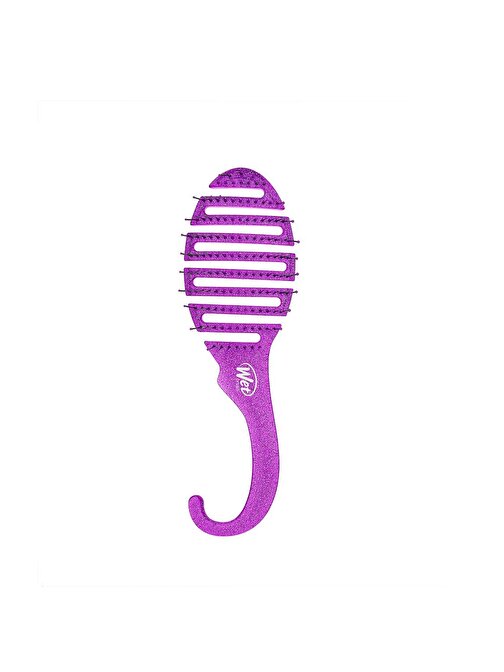 Wet Brush Shower Detangler Purple Glitter Saç Fırçası