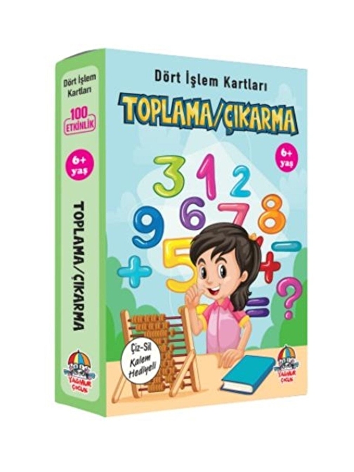 6+ Yaş Toplama Çıkarma - Dört Işlem Kartları