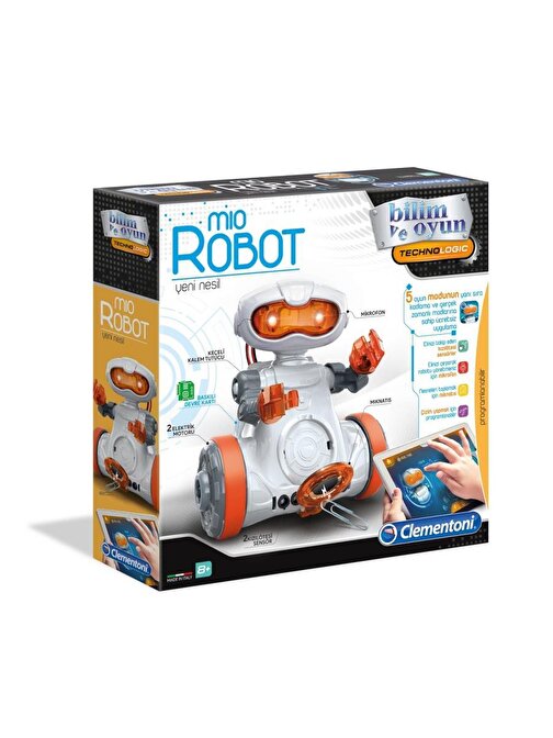 Clementoni 64957 Mio Robot Yeni Nesil - Robotik Laborutavarı - BilimveOyun +8 yaş