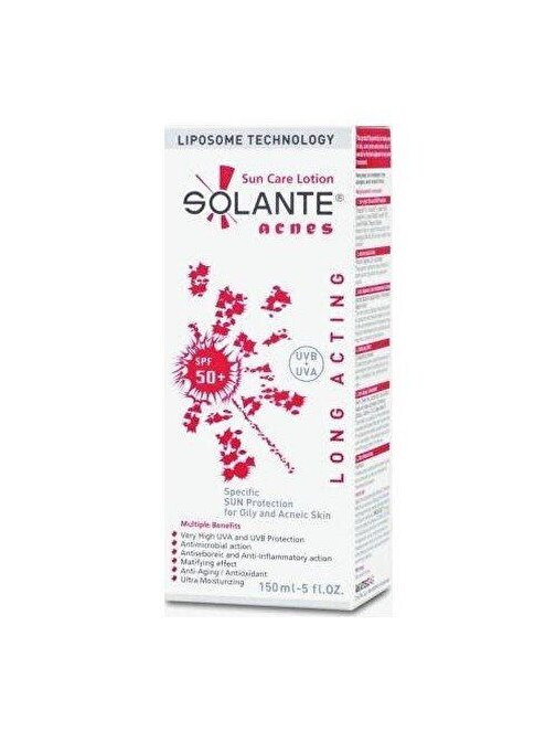 Solante Acnes Sun Care Lotion Spf 50+ 150 ml